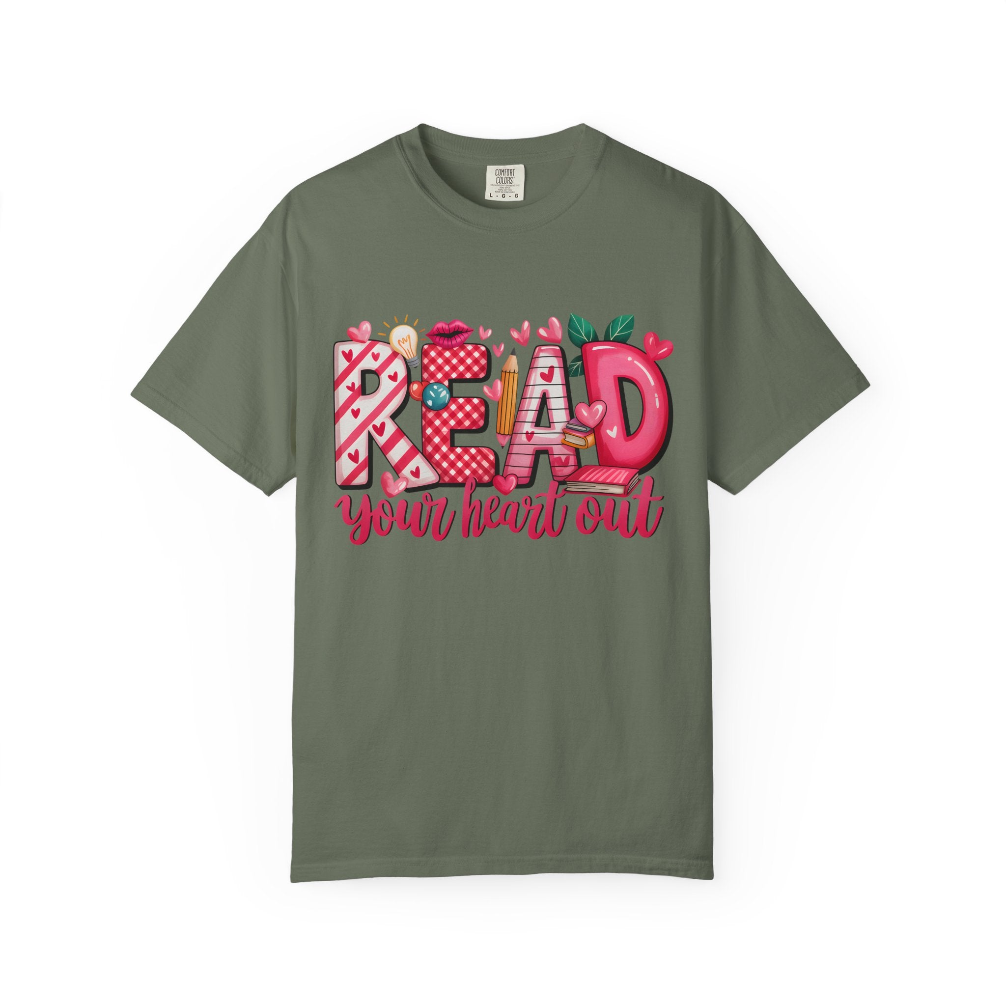 "Read Your Heart Out" T-Shirt — Valentine's Graphic Tee